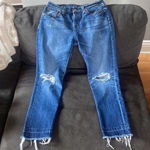 Levi’s 501, White Oak Cone denim, Size 25